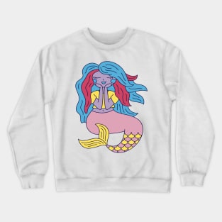 Mermaid Vibes Only Crewneck Sweatshirt